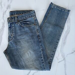 Levis 511 Classic Blue Denim Jeans women 31x30 medium wash